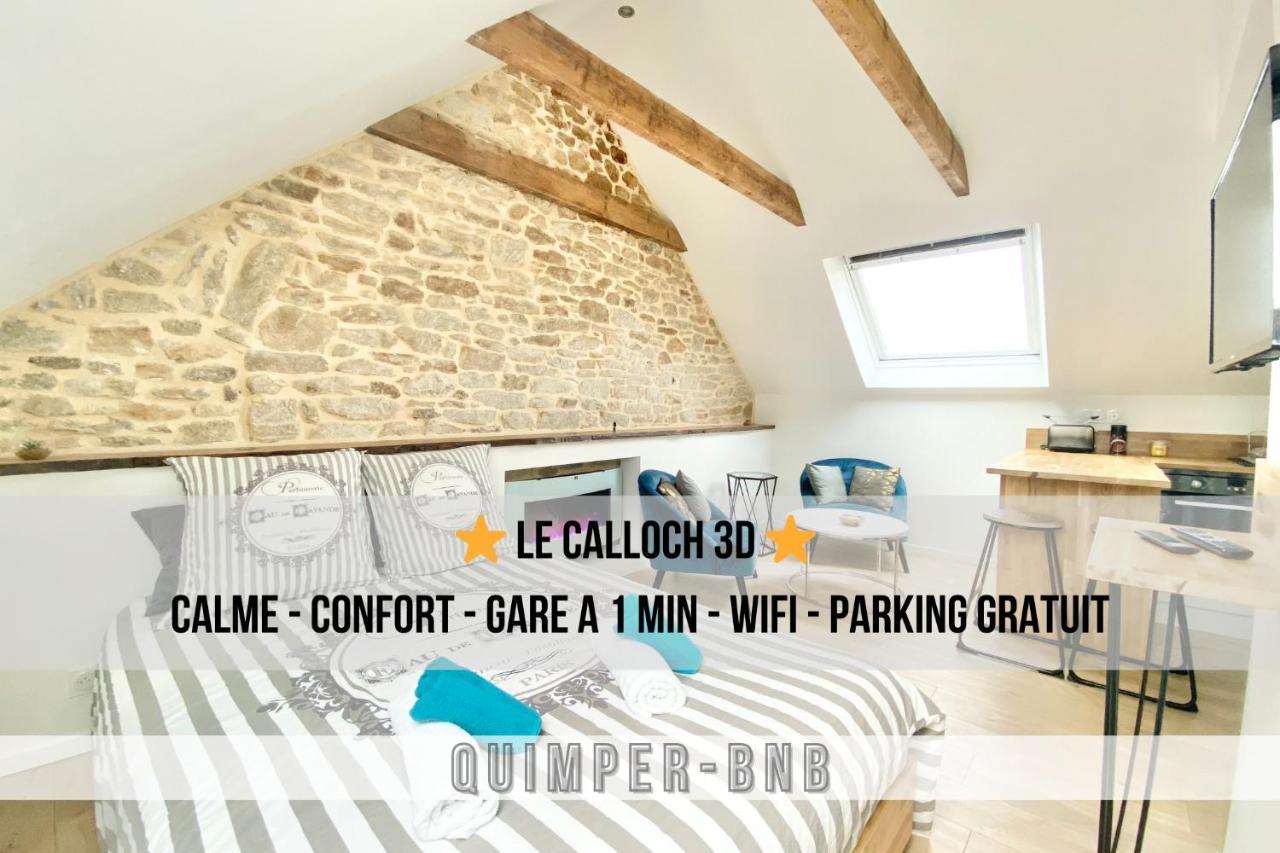 Le Calloch 3D - Standing - Calme - Wifi - Smart Tv Quimper Eksteriør bilde